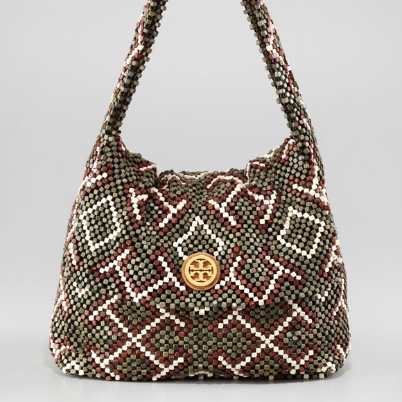 tory burch beaded bag